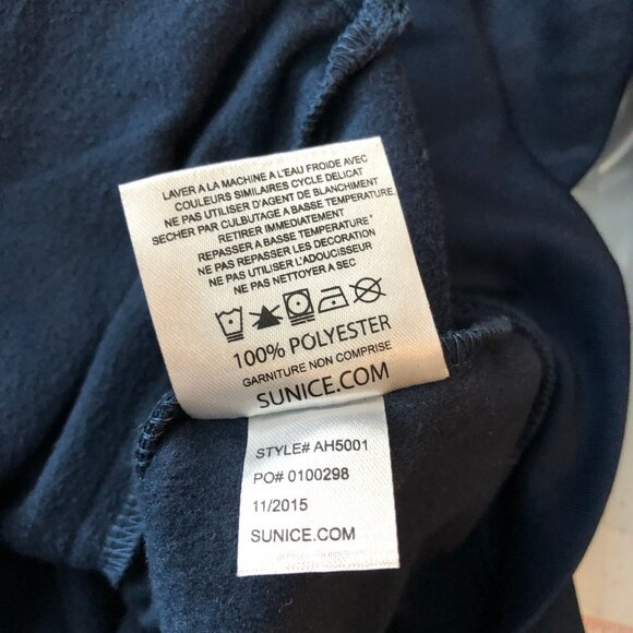 AUR Mens Navy Blue Full-Zip Track Jacket XL - Picture 5 of 5